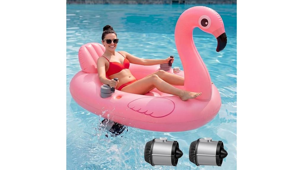 hungdao flamingo dual motor float