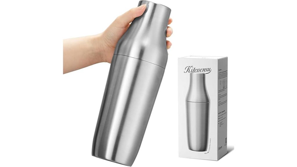 hybrid double wall cocktail shaker