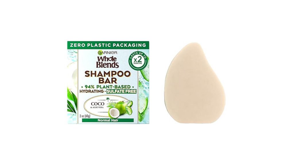 hydrating coconut aloe shampoo