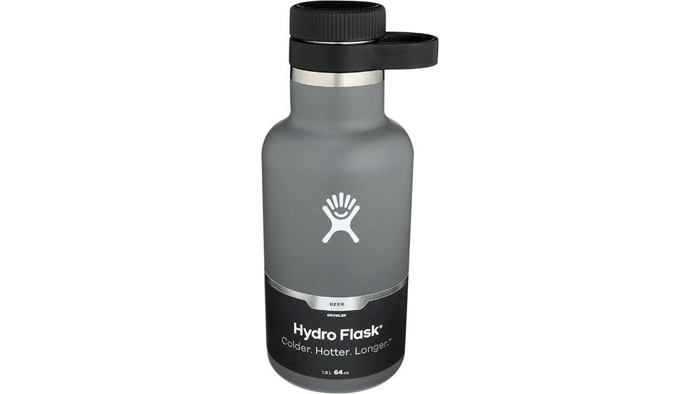 hydro flask 64 oz growler stone