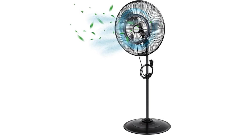 hykolity 20 misting fan