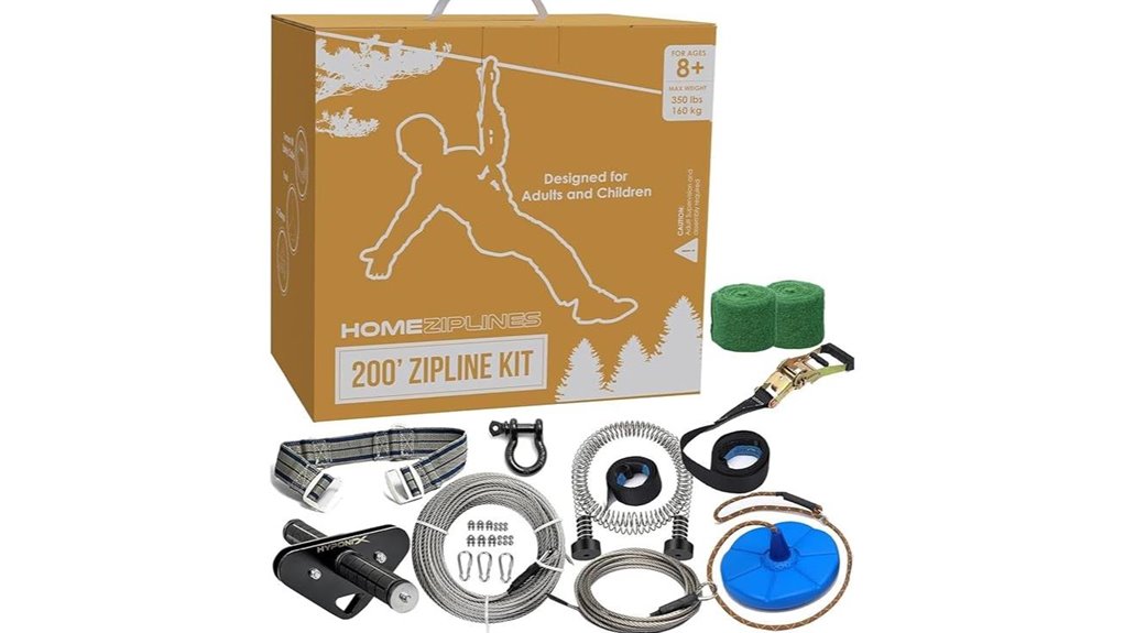 hyponix 200ft 350lb kit