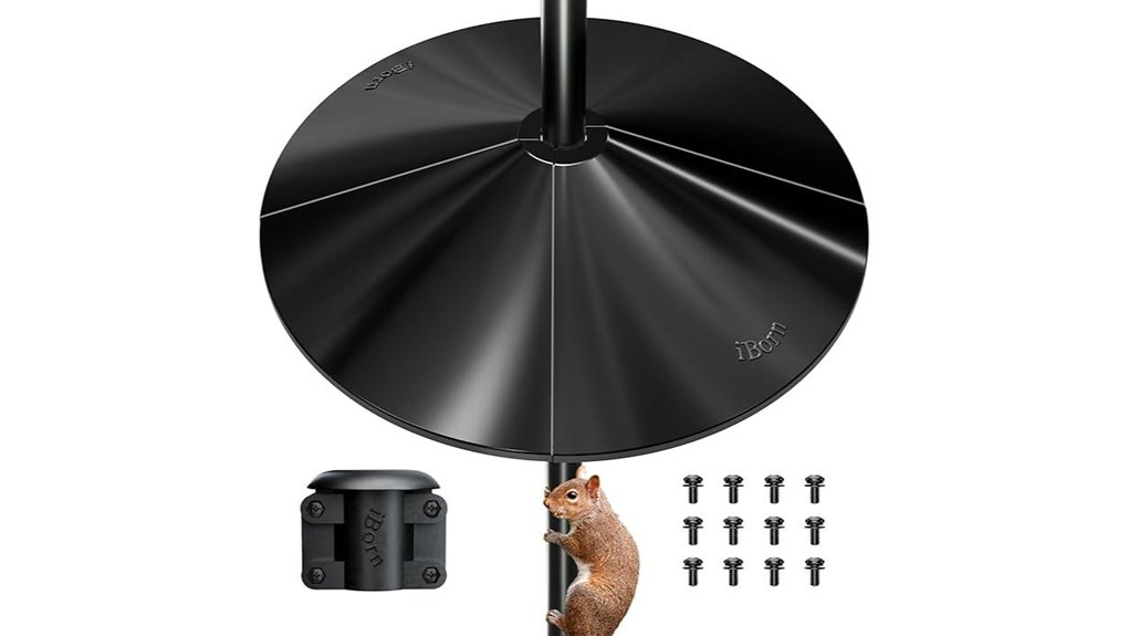 iborn 19 6 inch squirrel baffle