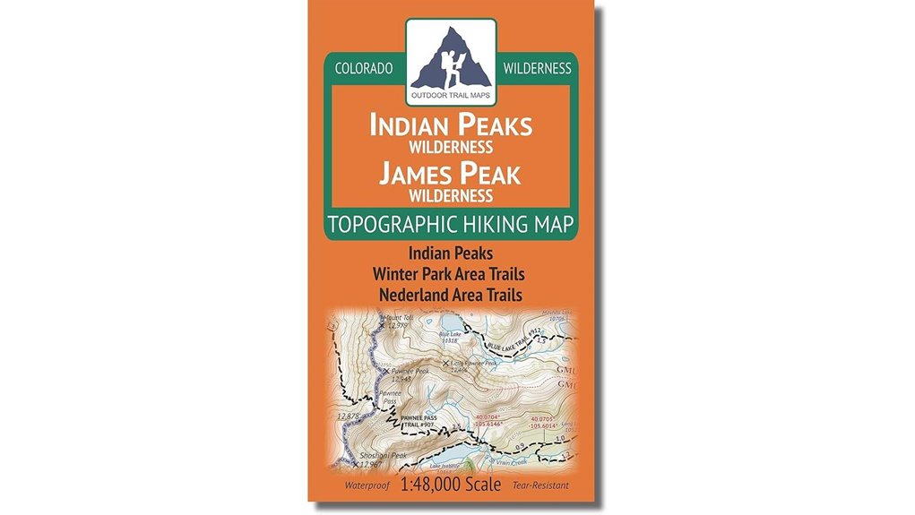 indianpeaks jamespeak wilderness map