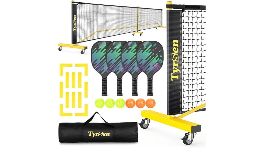indoor outdoor pickleball net