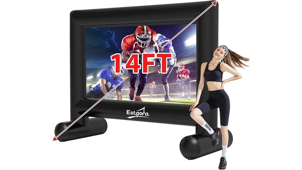 inflatable 14ft outdoor screen