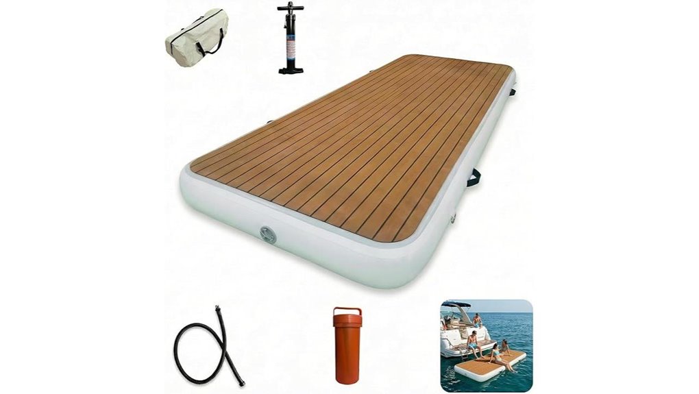inflatable eva pvc dock