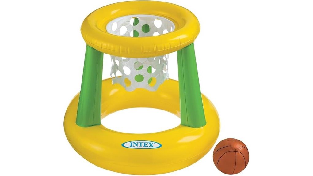 inflatable floating pool hoops