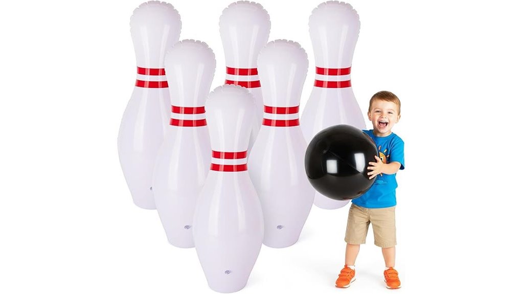 inflatable giant bowling pins