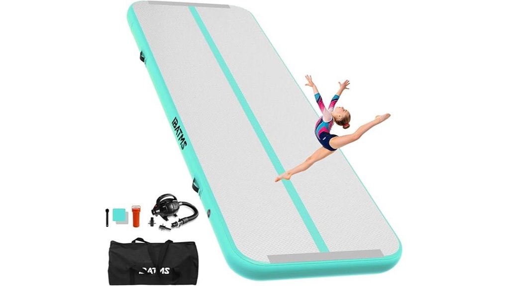 inflatable gymnastics mat track