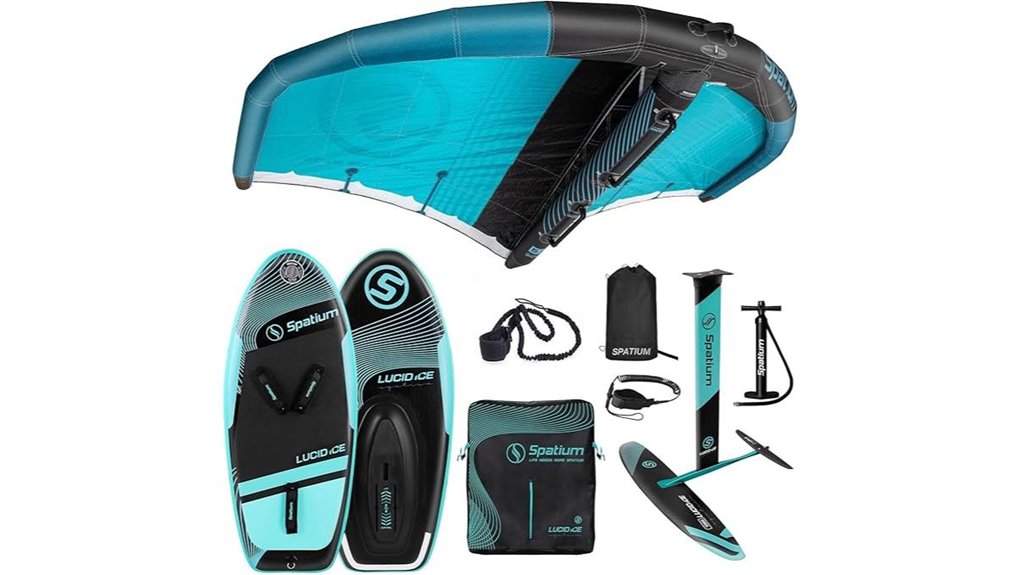 inflatable hydrofoil kite surfboard