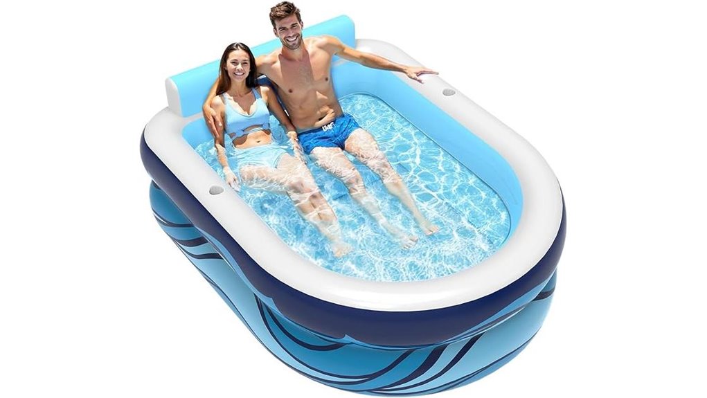 inflatable pool seats cupholders
