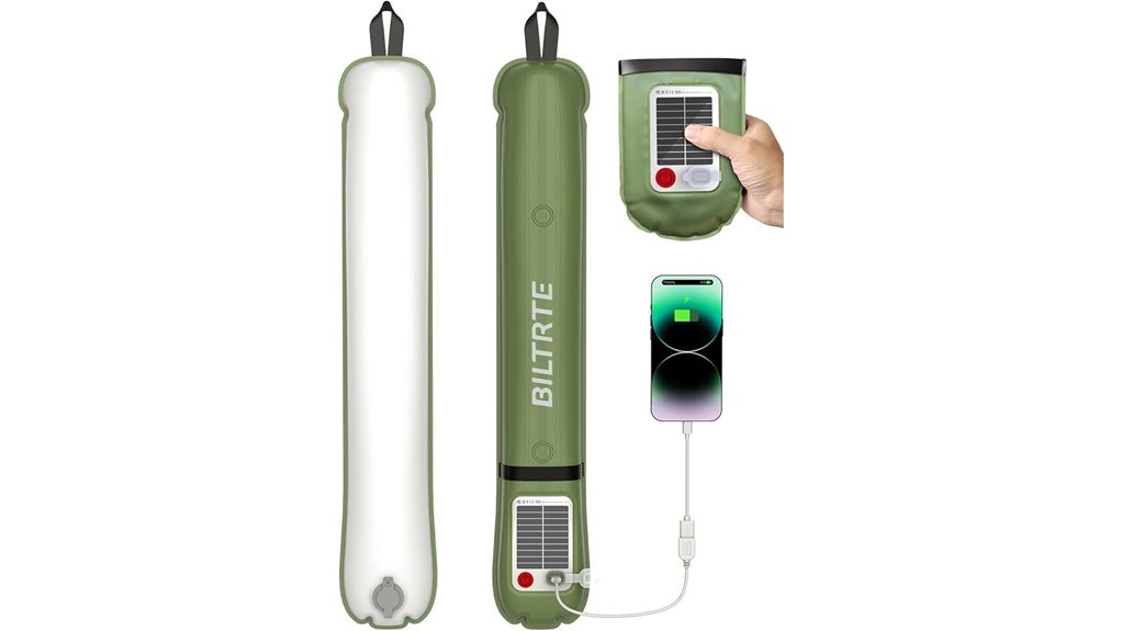 inflatable solar usb lantern