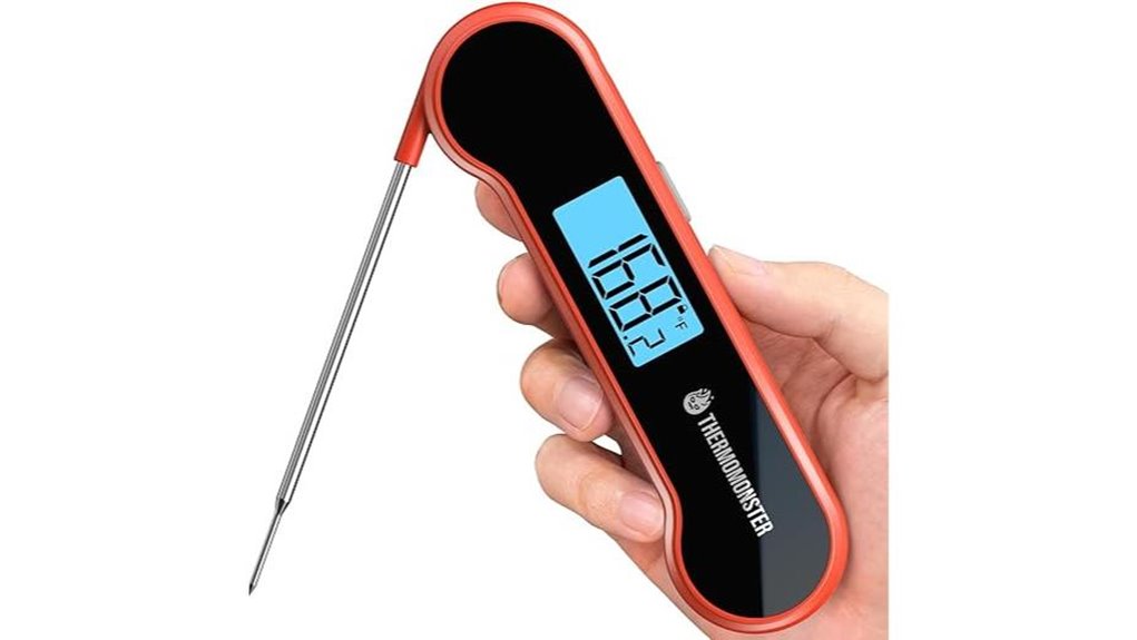 instant 0 5 second digital thermometer