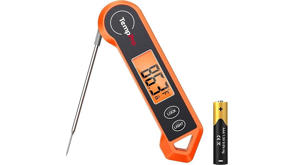 instant read digital meat thermometer