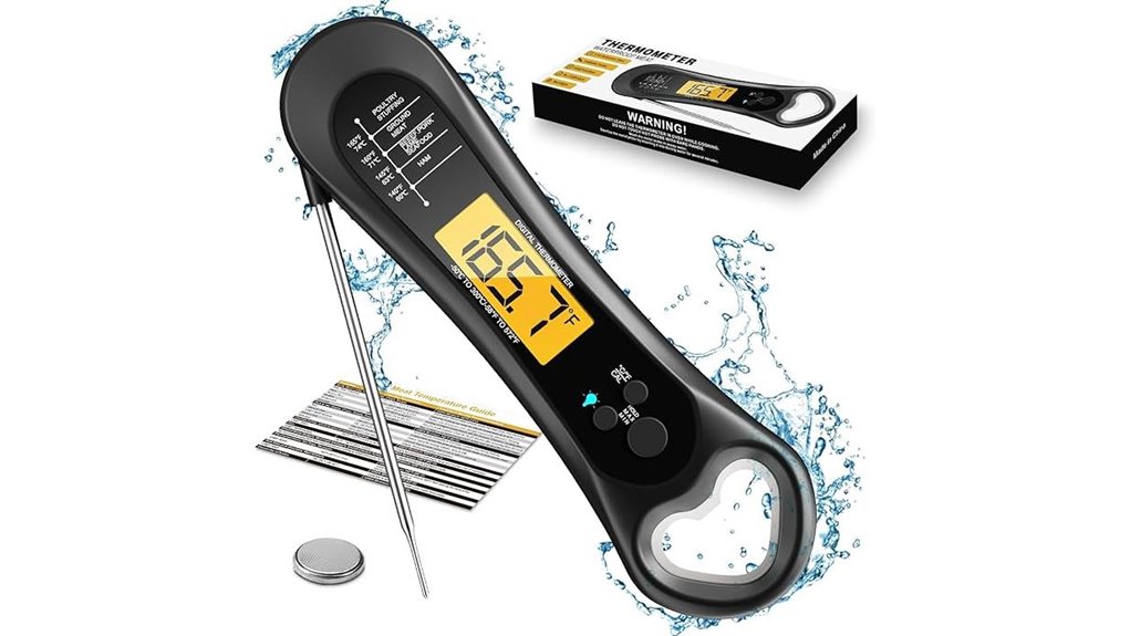 instant read thermometer bottle opener