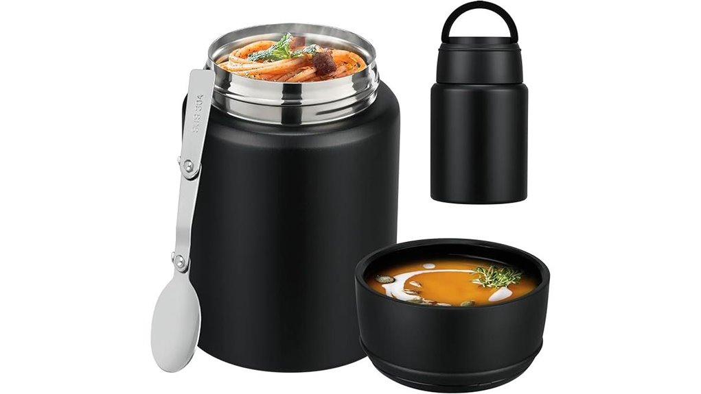 insulated 16oz soup thermos