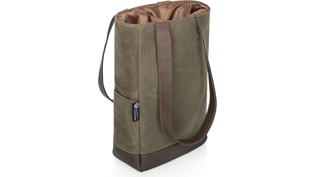insulated 2 3 bottle tote