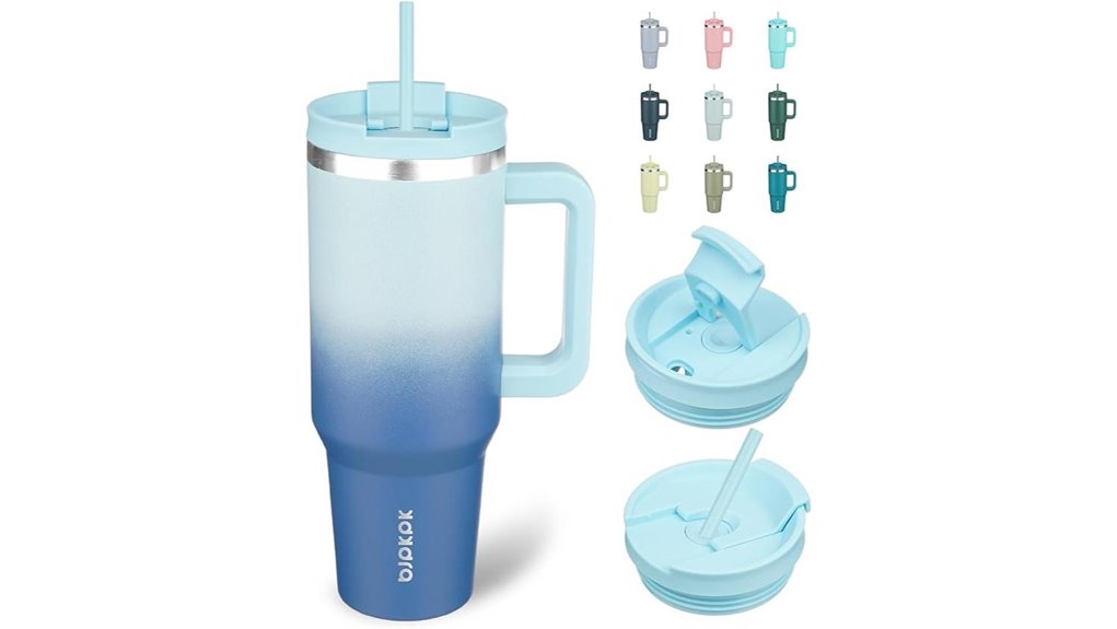 insulated 40oz stainless tumbler