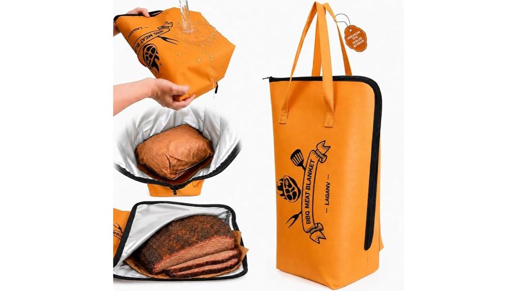 insulated leakproof bbq bag