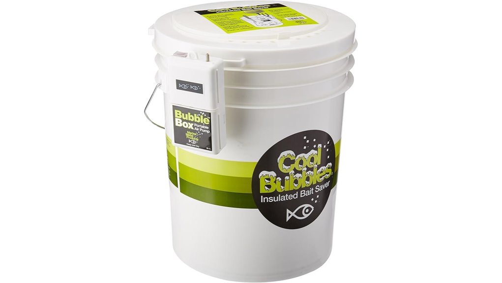 insulated live bait tank