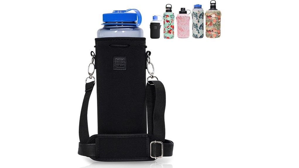 insulated neoprene bottle carrier