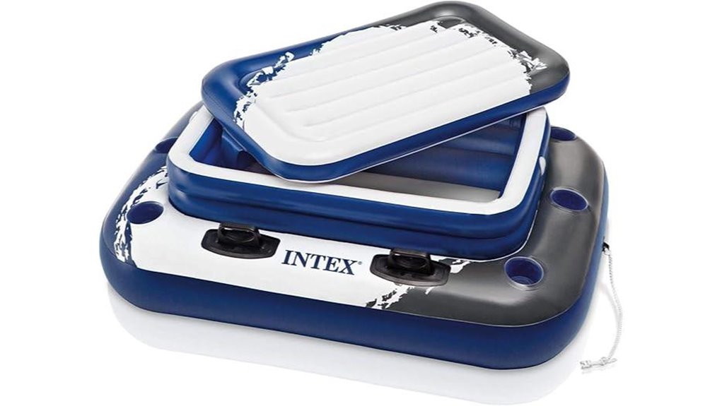intex 72 can cooler float