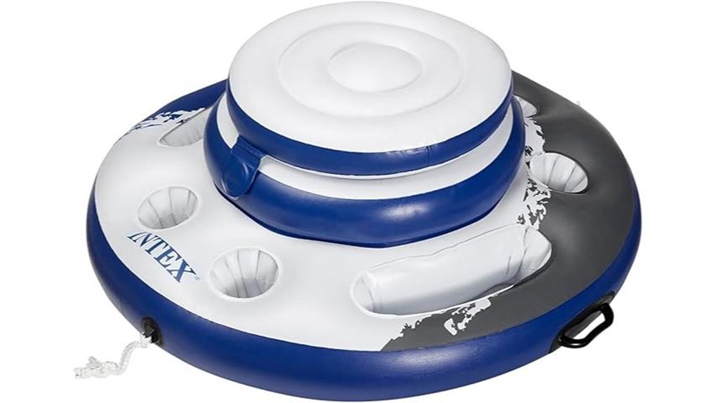 intex cooler five cupholders
