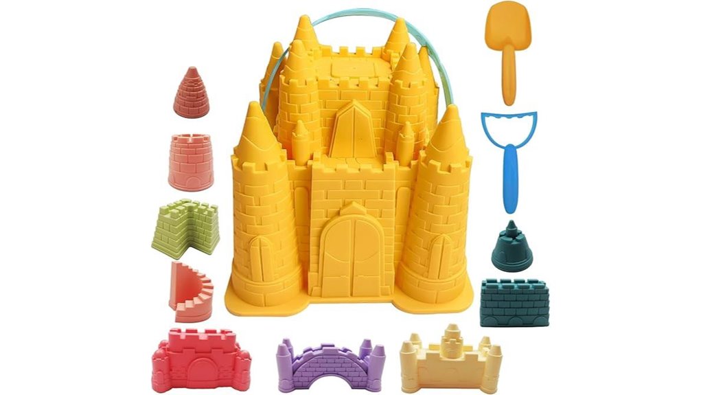 iokuki 12 piece sand castle
