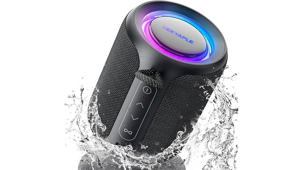 ip67 black speaker lights