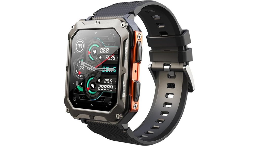 ip68 rugged gravity smartwatch