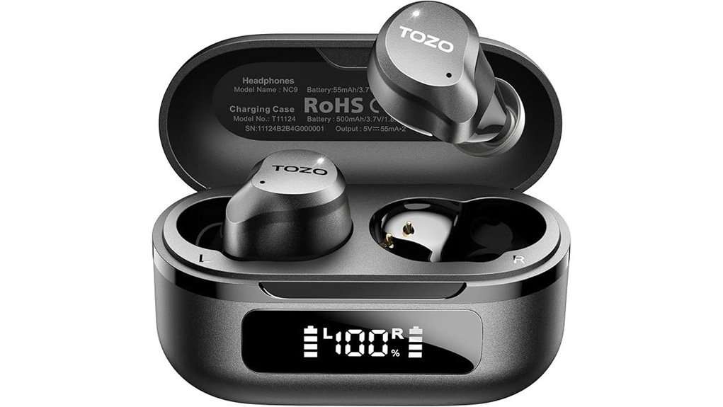ipx8 60h anc earbuds