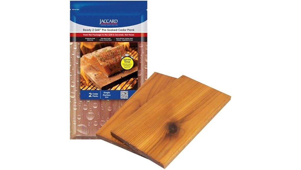 jaccard pre soaked cedar planks