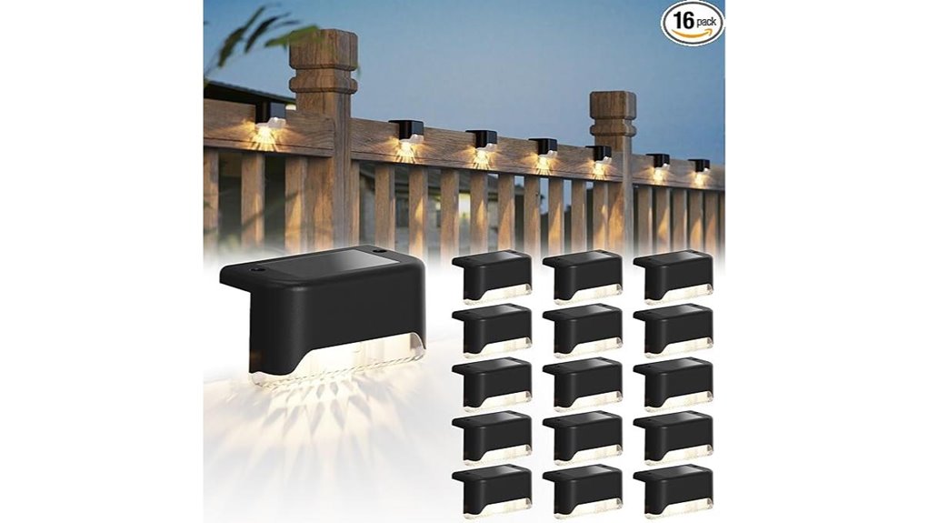 jackyled solar deck lights
