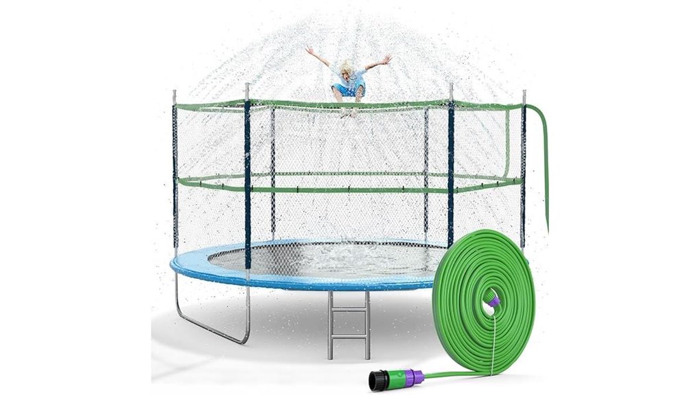 jasonwell 39ft trampoline sprinkler