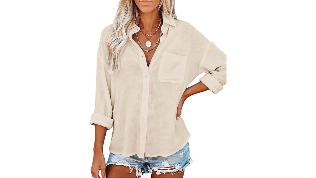 jekayoi women s linen button down