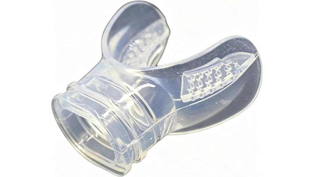 jinshining transparent silicone mouthpiece