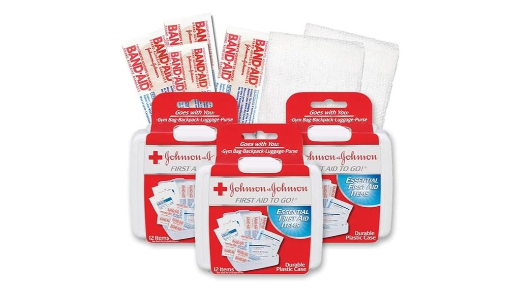 johnson 3 pack travel firstaid