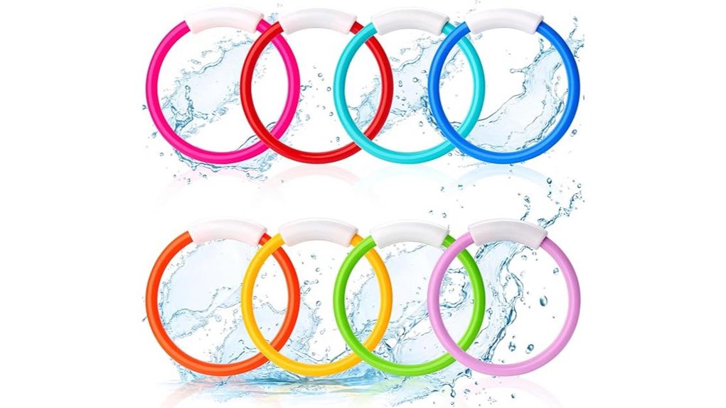 joyin 8 piece dive rings