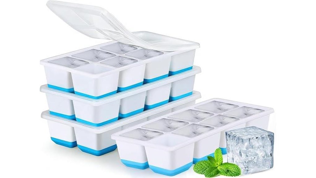 jrisbo 2 pack silicone trays
