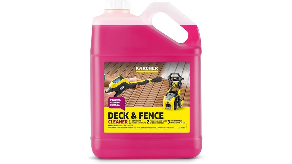 k rcher concentrated fence deck cleaner