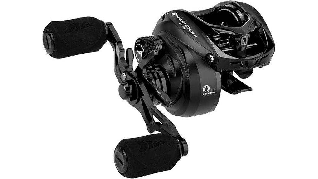 kastking magnetic baitcasting reel