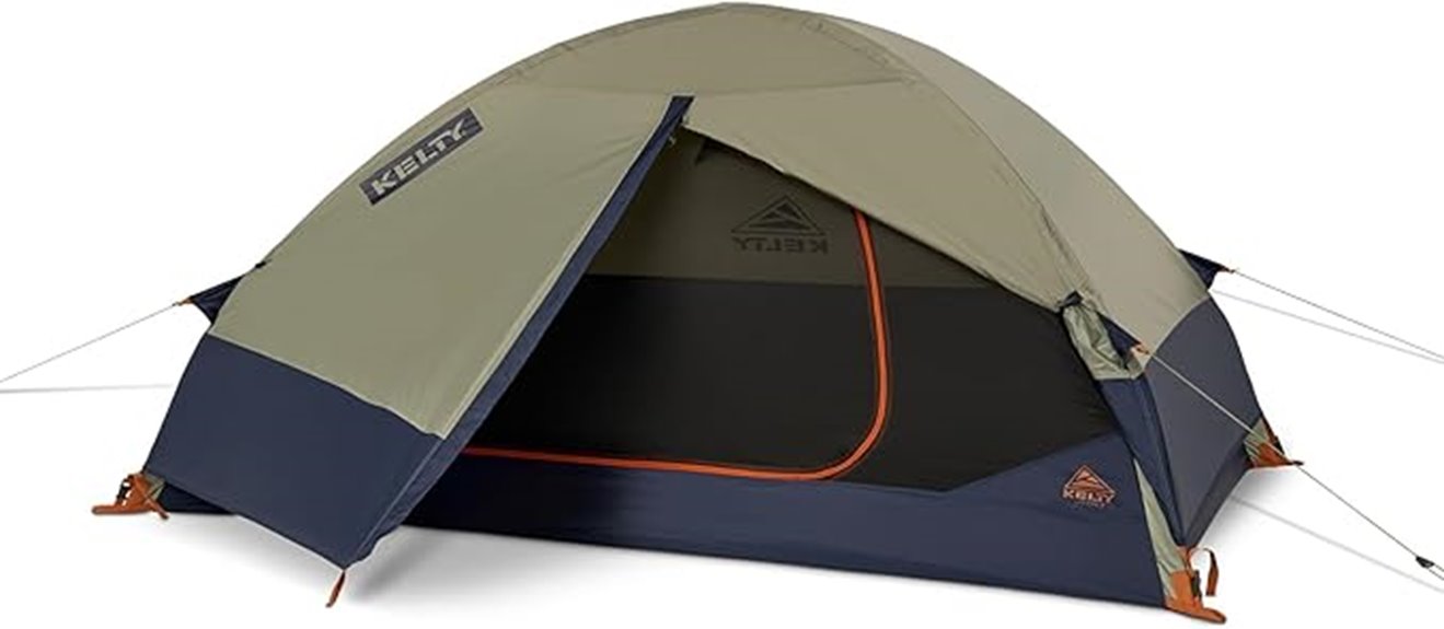 kelty 2 man backpacking tent