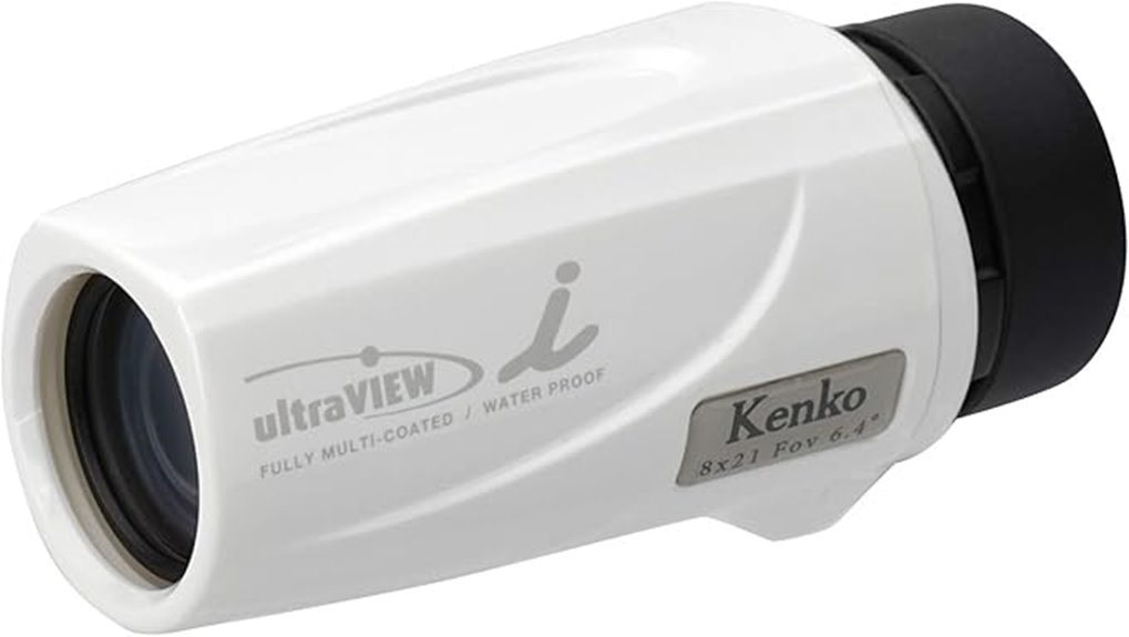 kenko 8x21 white monocular