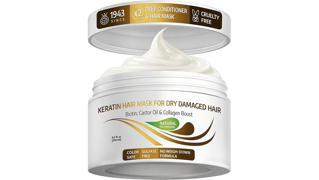 keratin protein repair mask