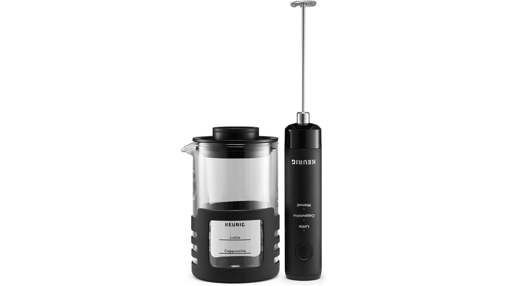 keurig simplecafe rechargeable frother
