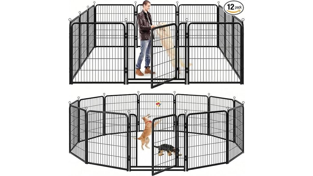 kfvigoho snowy black 32ft playpen