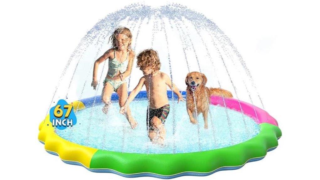 kid approved dog ready splash pad