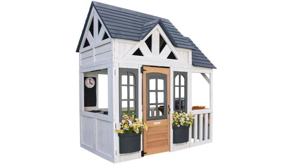 kidkraft outdoor kitchen playhouse