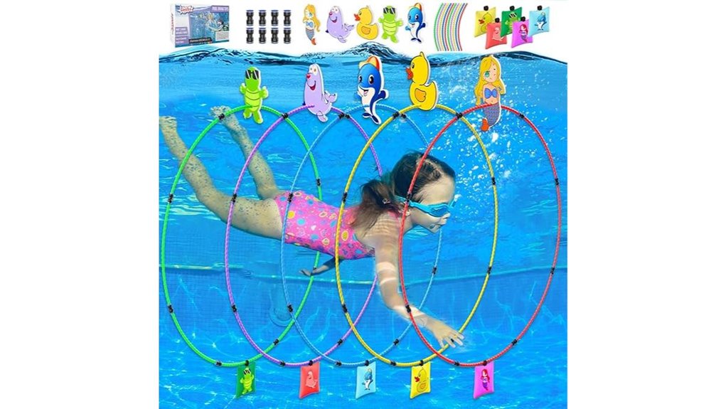 kids 15 piece pool ring